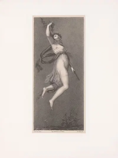 Осень by Жюльен Леопольд Бойи, 1811-1867 — digital art print download