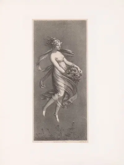 Весна by Жюльен Леопольд Бойи, 1811-1867 — digital art print download