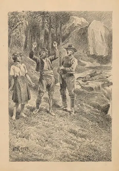 В Сортекæрет by Карл Хансен Рейстрюп, 1924 — digital art print download