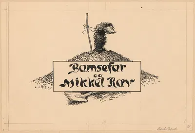 Бамсефар и Миккель Рэв Пл.01 by Луис Мое, 1921 — digital art print download