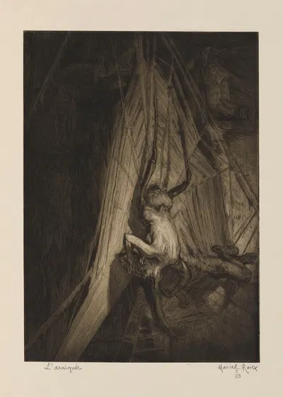Паук by Марсель Ру, 1910 — digital art print download