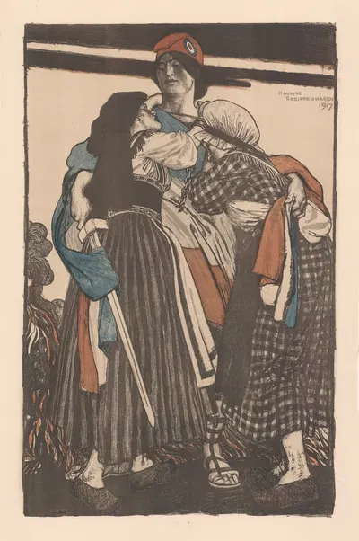 Восстановление Эльзаса-Лотарингии во Францию by Морис Грейффенхаген, 1914-1918 — digital art print download