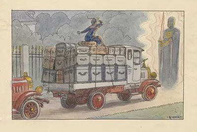 Из 60 коробок by Расмус Кристиансен, 1924 — digital art print download