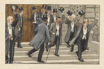 На серебряную свадьбу. by Расмус Кристиансен, 1924 — digital art print download