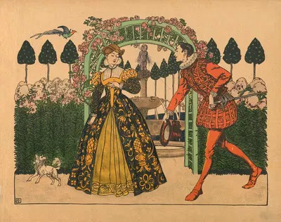 Рюбецааль Пл.02 by Зигфрид Бек, 1907 — digital art print download