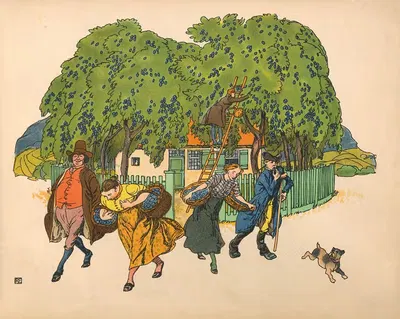 Рюбецааль Пл.09 by Зигфрид Бек, 1907 — digital art print download