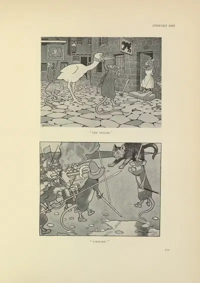 Дилер; Вперед by Стюарт Орр, 1914 — digital art print download