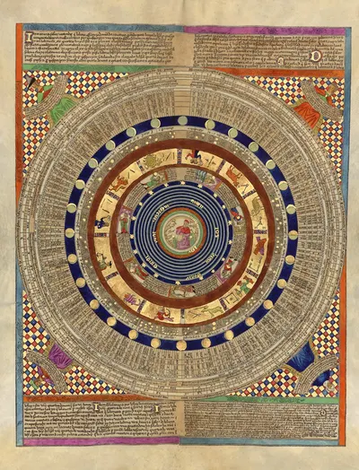 Mapamondi Pl.1 by Abraham Cresques, 1375 — digital art print download