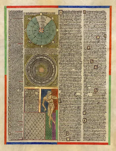Mapamondi Pl.3 by Abraham Cresques, 1375 — digital art print download