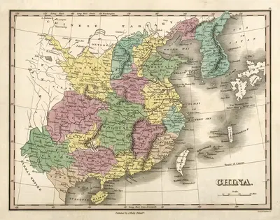 China by Anthony Finley, 1824 — digital art print download