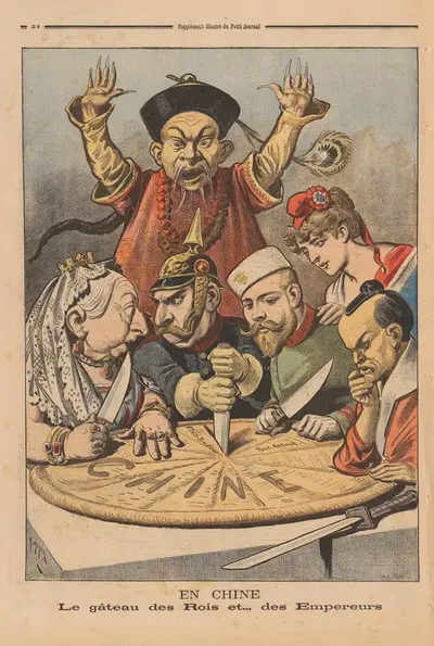 En Chine - Le Gateau des Rois… et des Empereurs [In China - the Cake of Kings... and of Emperors] by Henry Meyer, 1898 —…