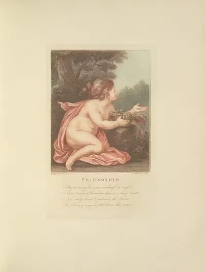 Friendship - G. B. Cipriani by Julia Frankau, 1900 — digital art print download