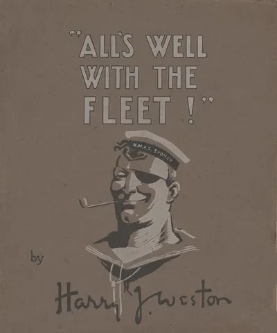 All's well with the fleet! - cover by Harry John Weston, 1914 — digital art print download