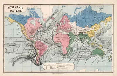 Movements of the waters by James Reynolds, 1862 — digital art print download