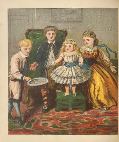 A, apple pie Pl.6 by Laura Valentine, 1876 — digital art print download