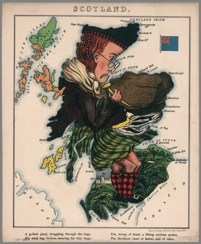 Scotland by Lilian Lancaster, 1868 — digital art print download