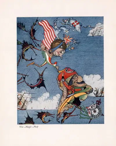 Frontispiece by Luxor Price, 1927 — digital art print download