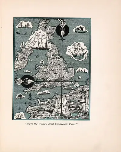 We're the world's most considerate twins by Luxor Price, 1927 — digital art print download