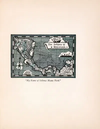 My name is Isthmus means Neck by Luxor Price, 1927 — digital art print download