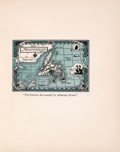 I'm entirely surrounded by admiring water by Luxor Price, 1927 — digital art print download