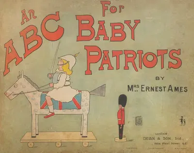 An ABC for baby patriots Pl.01 by Mrs Ernest Ames, 1899 — digital art print download