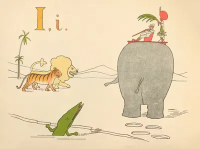 An ABC for baby patriots Pl.09 by Mrs Ernest Ames, 1899 — digital art print download
