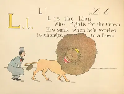 An ABC for baby patriots Pl.12 by Mrs Ernest Ames, 1899 — digital art print download