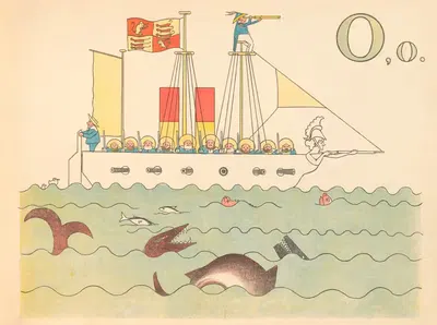 An ABC for baby patriots Pl.15 by Mrs Ernest Ames, 1899 — digital art print download