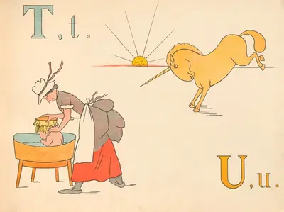 An ABC for baby patriots Pl.19 by Mrs Ernest Ames, 1899 — digital art print download