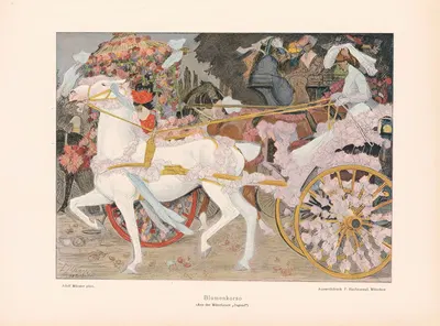 Blumenkorso by Adolf Munzer, 1906 — digital art print download