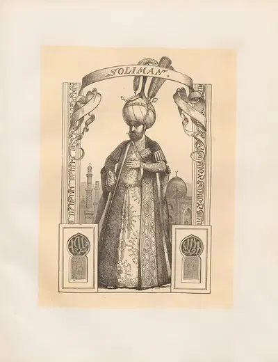 Soliman by Adolf Schrödter, 1864 — digital art print download