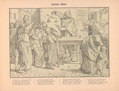 Drittes Blatt by Альфред Ретель, 1902 — digital art print download