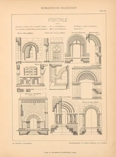 Portale by Artur von Pannewitz, 1898 — digital art print download
