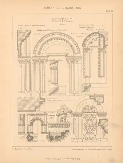 Portale by Artur von Pannewitz, 1898 — digital art print download