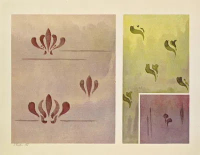 Spot Designs by Caroline West Van Helden, 1912 — digital art print download