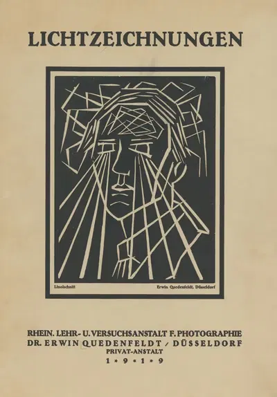 Lichtzeichnungen Pl.01 by Erwin Quedenfeldt, 1919 — digital art print download