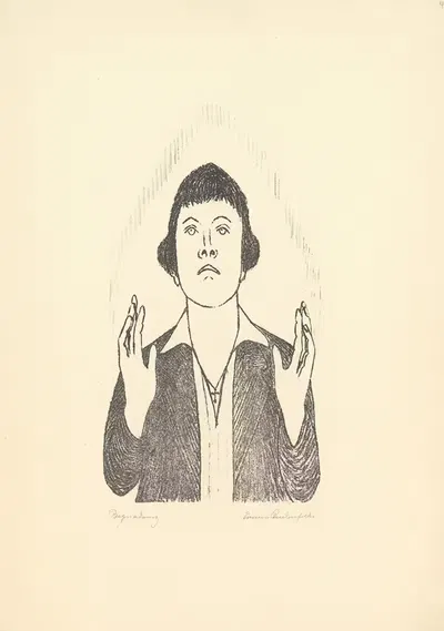 Lichtzeichnungen Pl.04 by Erwin Quedenfeldt, 1919 — digital art print download
