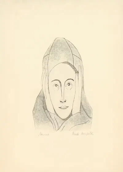 Lichtzeichnungen Pl.20 by Erwin Quedenfeldt, 1919 — digital art print download