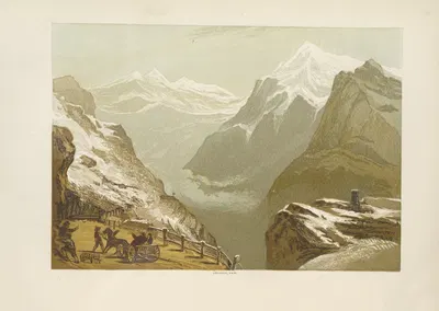The Stelvio by George Barnard, 1885 — digital art print download