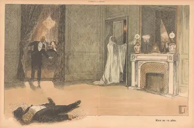 Rien ne va plus by Hermann Vogel, 1902 — digital art print download