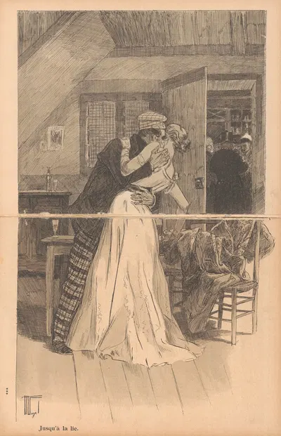 Jusqu'à la lie by Германн Фогель, 1902 — digital art print download