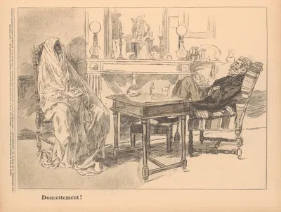 Doucettement! by Германн Фогель, 1902 — digital art print download