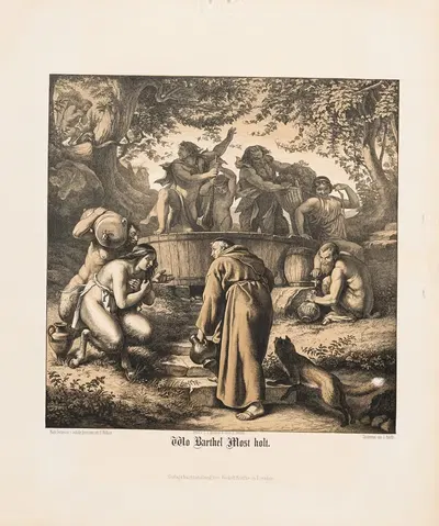 Wo Barthel Most holt (H. Bürkner) by Hugo Bürkner — digital art print download