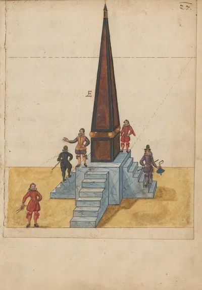Kleiner Begriff, Etlicher Figuren Der Kunst Geometria Und Perspektiua Pl.27 by Мартин Фробениус Ледермюллер, 1762 — digital…