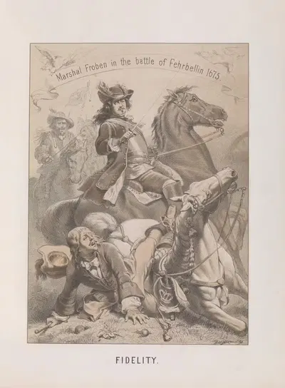 Fidelity - W. Camphausen by Mary Botham Howitt, 1854 — digital art print download