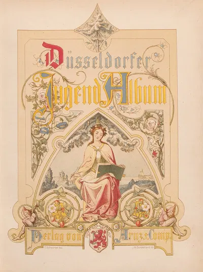 Titelblatt - C. Scheuren by Nikolaus Hocker, 1856-1858 — digital art print download