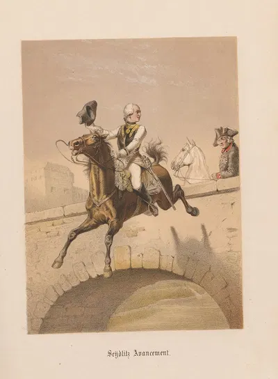 Seÿdlitz Avancement - E. Hünten by Nikolaus Hocker, 1856-1858 — digital art print download