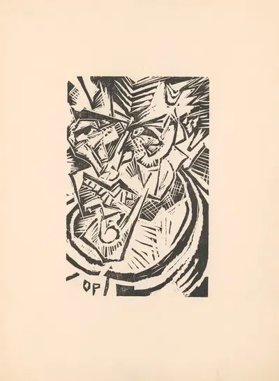 Das Ey Pl.02 by Otto Fritz, 1920 — digital art print download