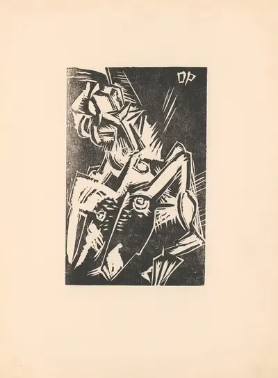 Das Ey Pl.03 by Otto Fritz, 1920 — digital art print download