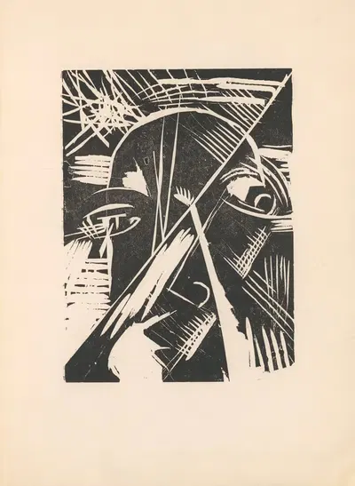 Das Ey Pl.07 by Otto Fritz, 1920 — digital art print download